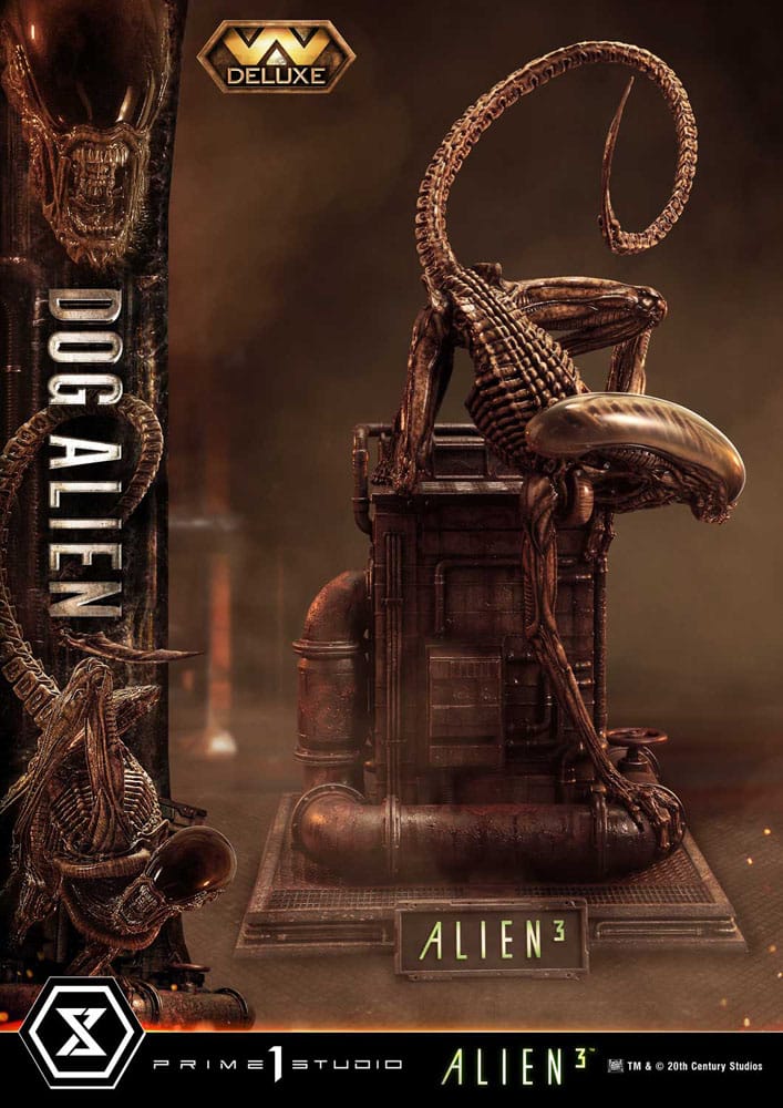 Alien 3 statuette Museum Masterline Series 1/3 Dog Alien XL Deluxe Version 114 cm