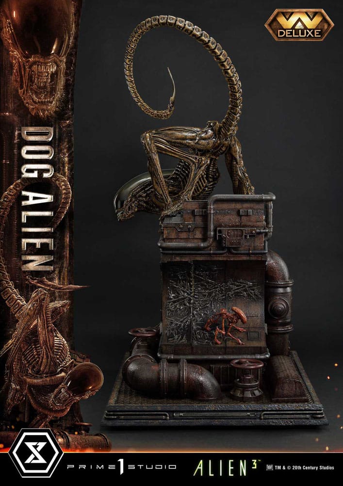 Alien 3 statuette Museum Masterline Series 1/3 Dog Alien XL Deluxe Version 114 cm