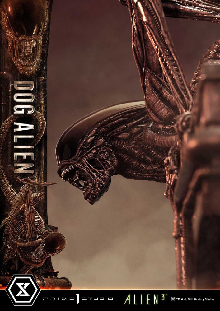 Alien 3 statuette Museum Masterline Series 1/3 Dog Alien XL Deluxe Version 114 cm