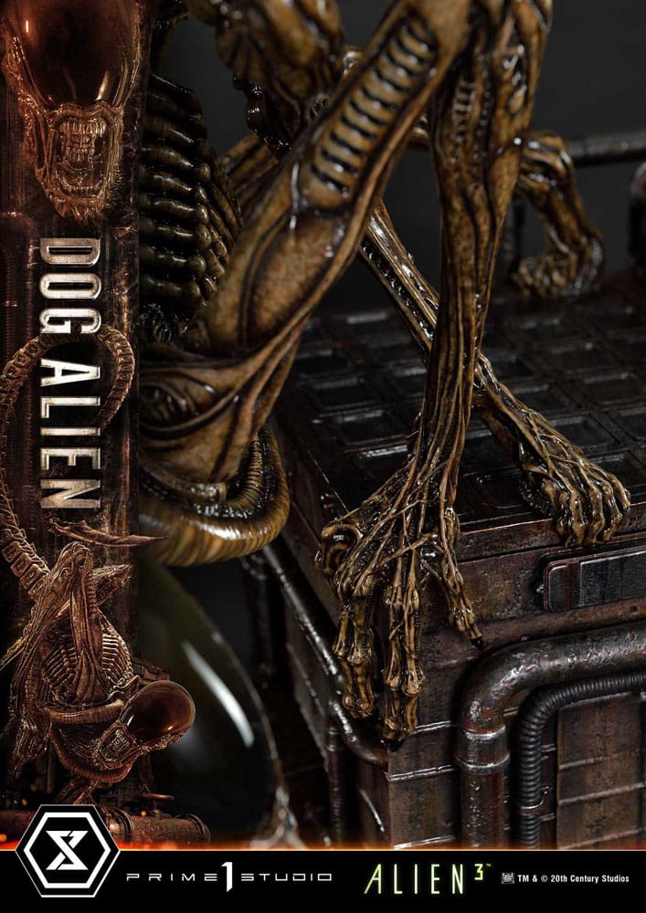 Alien 3 statuette Museum Masterline Series 1/3 Dog Alien XL Deluxe Version 114 cm