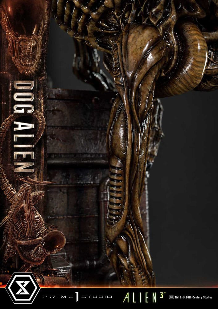 Alien 3 statuette Museum Masterline Series 1/3 Dog Alien XL Deluxe Version 114 cm