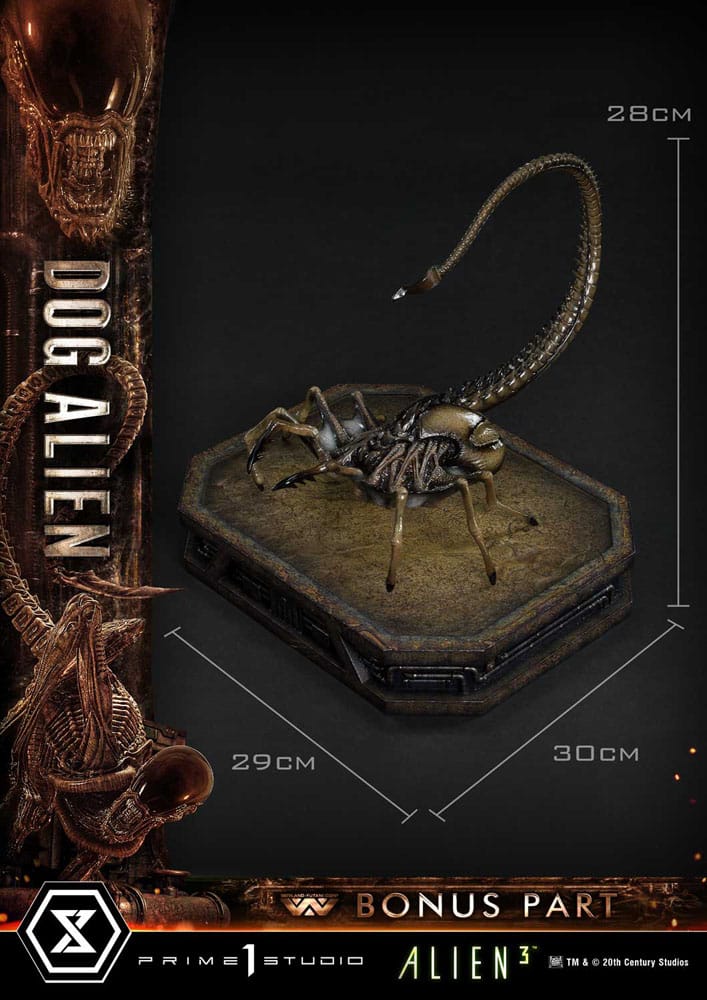 Alien 3 statuette Museum Masterline Series 1/3 Dog Alien XL Deluxe Bonus Version 114 cm