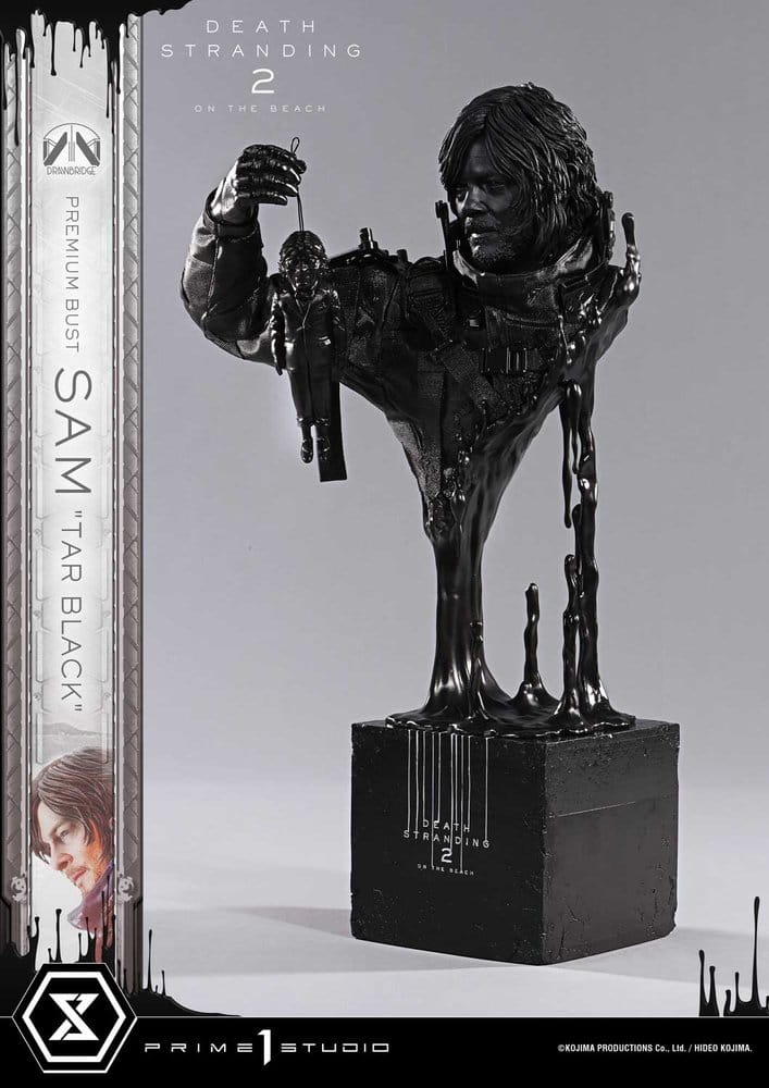 Death Stranding 2: On the Beach buste Premium 1/3 Sam Tar Black 44 cm