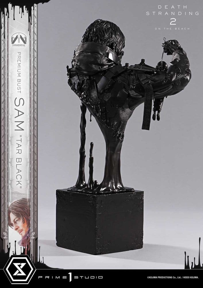 Death Stranding 2: On the Beach buste Premium 1/3 Sam Tar Black 44 cm