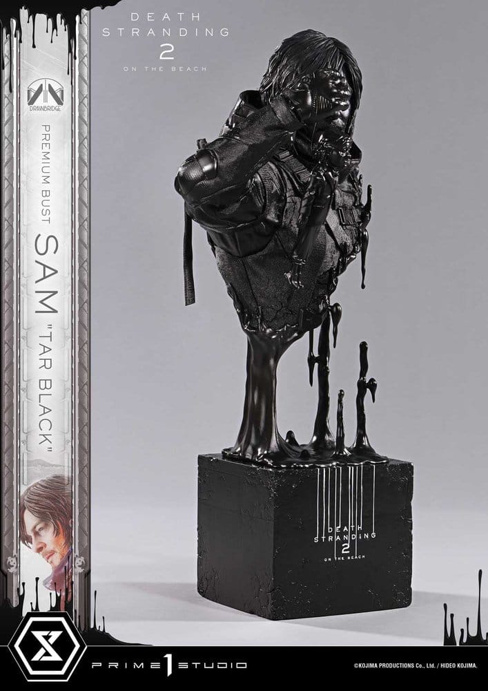 Death Stranding 2: On the Beach buste Premium 1/3 Sam Tar Black 44 cm