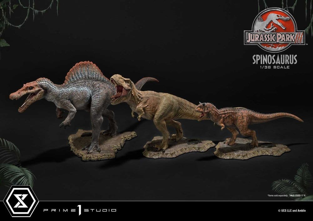 Jurassic Park III (Film) Prime Collectible Figures statue 1/38 Spinosaurus 24 cm