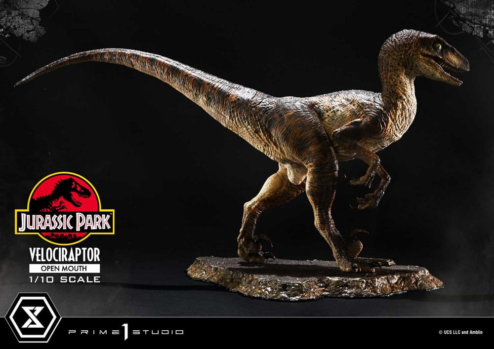 Jurassic Park statuette Prime Collectibles 1/10 Velociraptor Open Mouth 19 cm