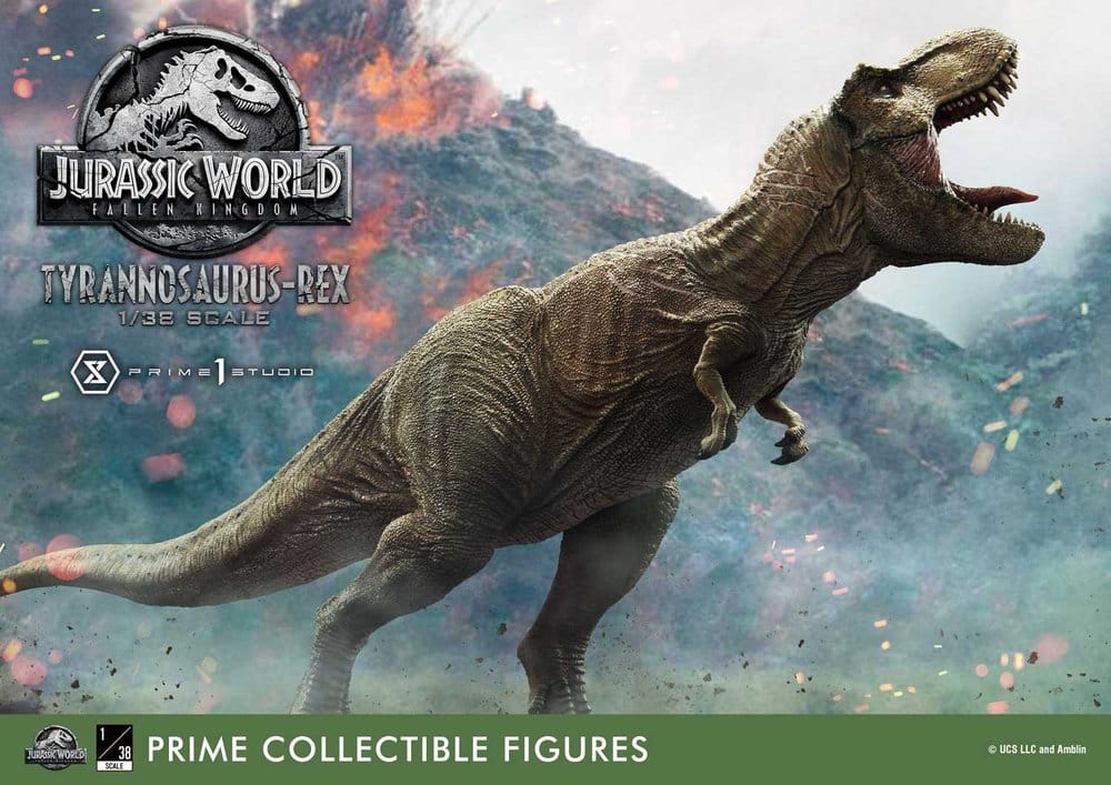 Jurassic World: Fallen Kingdom (Film) Prime Collectible Figures statue 1/38 Tyrannosaurus Rex 23 cm