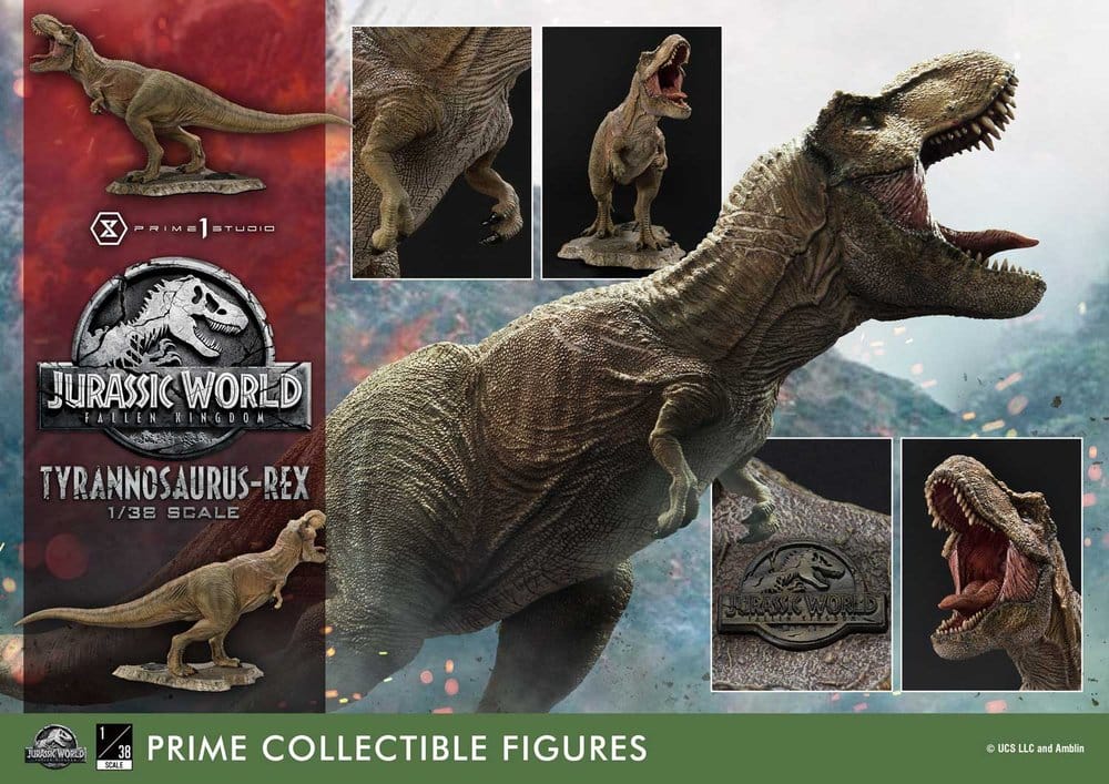 Jurassic World: Fallen Kingdom (Film) Prime Collectible Figures statue 1/38 Tyrannosaurus Rex 23 cm