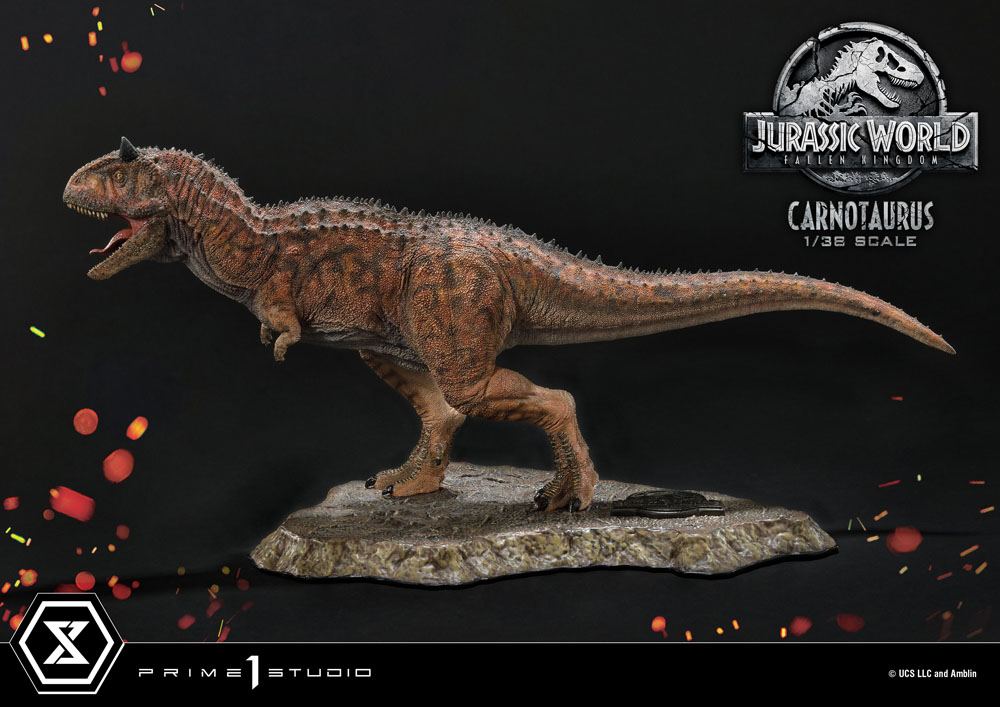 Jurassic World: Fallen Kingdom statuette PVC Prime Collectibles 1/38 Carnotaurus 16 cm