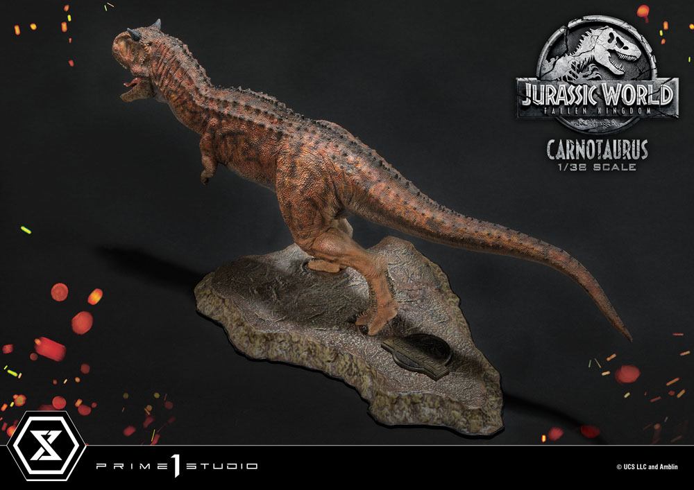 Jurassic World: Fallen Kingdom statuette PVC Prime Collectibles 1/38 Carnotaurus 16 cm
