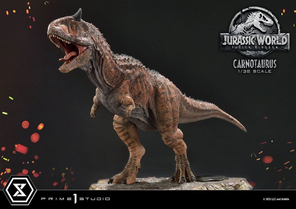 Jurassic World: Fallen Kingdom statuette PVC Prime Collectibles 1/38 Carnotaurus 16 cm