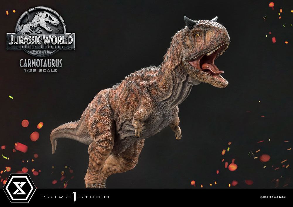 Jurassic World: Fallen Kingdom statuette PVC Prime Collectibles 1/38 Carnotaurus 16 cm