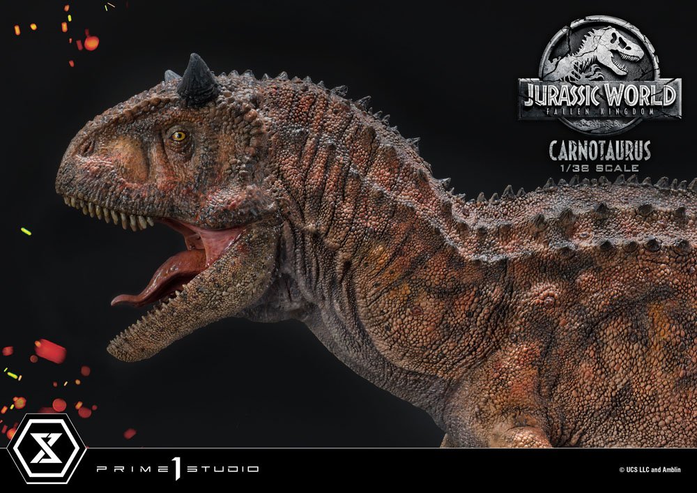 Jurassic World: Fallen Kingdom statuette PVC Prime Collectibles 1/38 Carnotaurus 16 cm