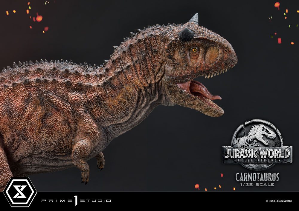 Jurassic World: Fallen Kingdom statuette PVC Prime Collectibles 1/38 Carnotaurus 16 cm