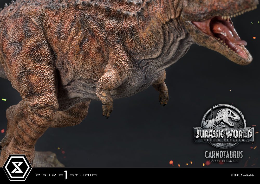 Jurassic World: Fallen Kingdom statuette PVC Prime Collectibles 1/38 Carnotaurus 16 cm