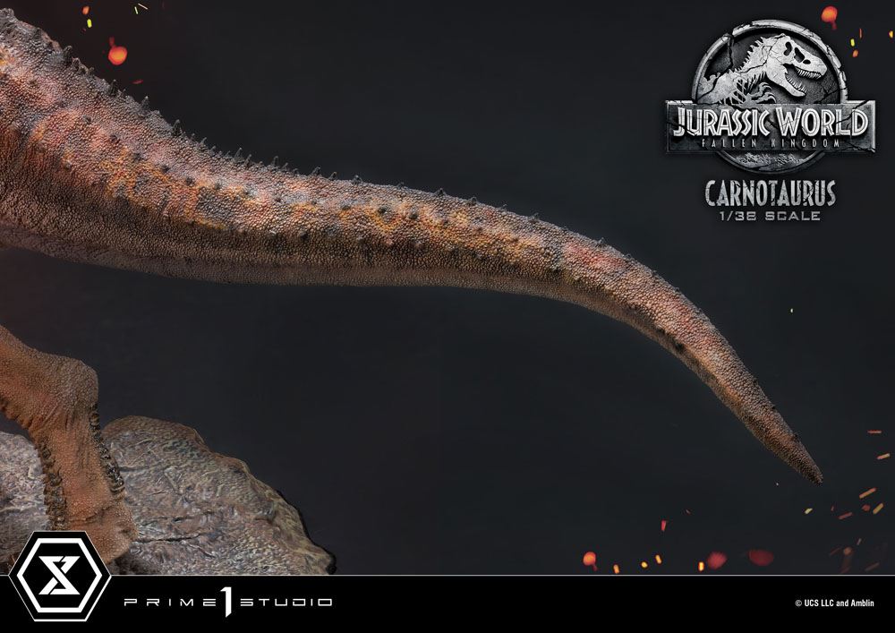 Jurassic World: Fallen Kingdom statuette PVC Prime Collectibles 1/38 Carnotaurus 16 cm