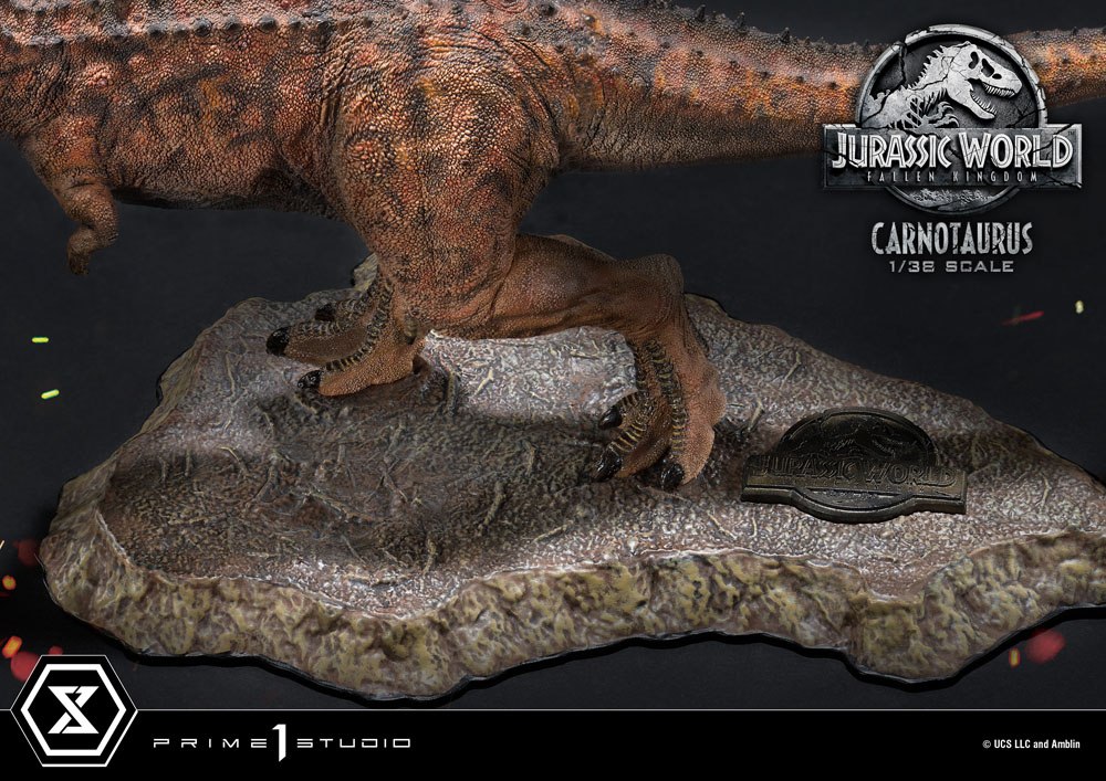 Jurassic World: Fallen Kingdom statuette PVC Prime Collectibles 1/38 Carnotaurus 16 cm