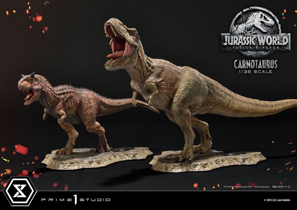 Jurassic World: Fallen Kingdom statuette PVC Prime Collectibles 1/38 Carnotaurus 16 cm