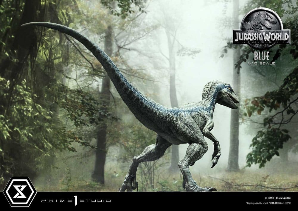 Jurassic World (Film) Prime Collectible Figures statue 1/10 Blue 17 cm