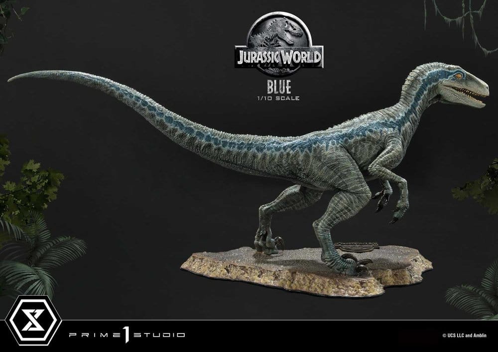 Jurassic World (Film) Prime Collectible Figures statue 1/10 Blue 17 cm