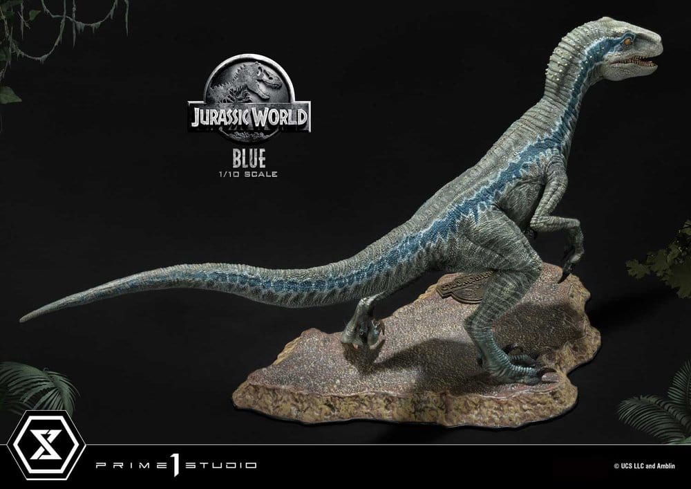 Jurassic World (Film) Prime Collectible Figures statue 1/10 Blue 17 cm