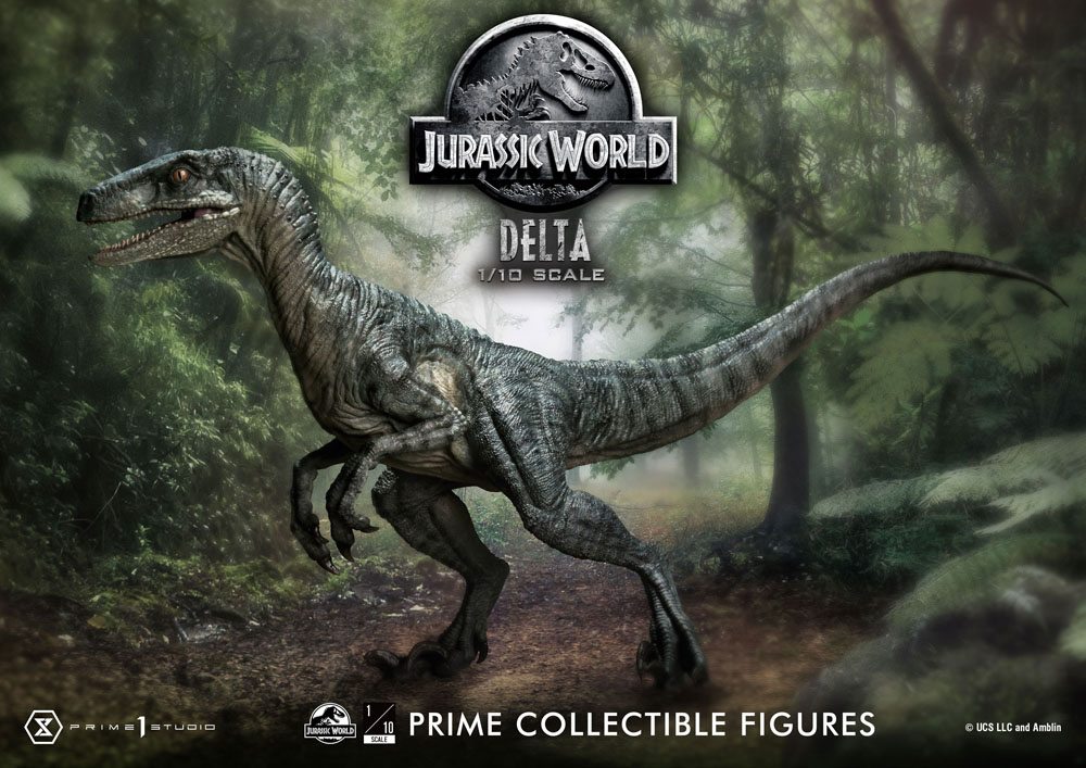 Jurassic World: Fallen Kingdom statuette Prime Collectibles 1/10 Delta 17 cm