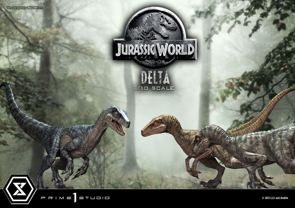 Jurassic World: Fallen Kingdom statuette Prime Collectibles 1/10 Delta 17 cm