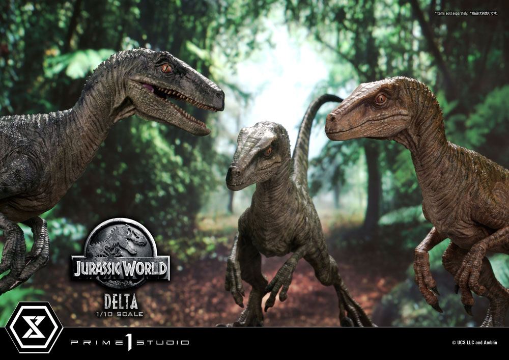 Jurassic World: Fallen Kingdom statuette Prime Collectibles 1/10 Delta 17 cm