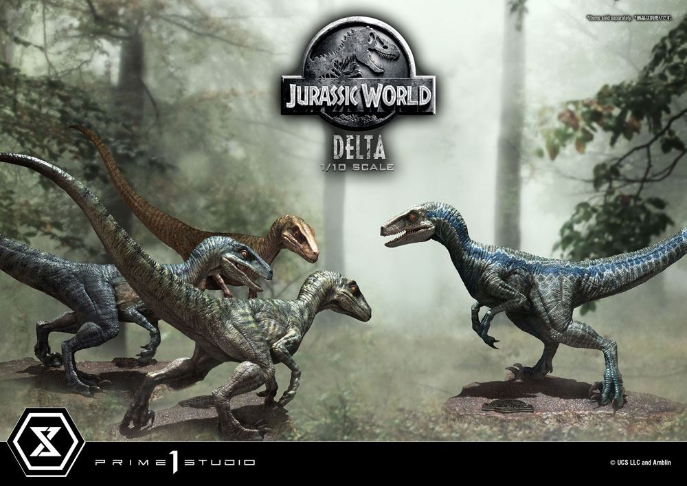 Jurassic World: Fallen Kingdom statuette Prime Collectibles 1/10 Delta 17 cm