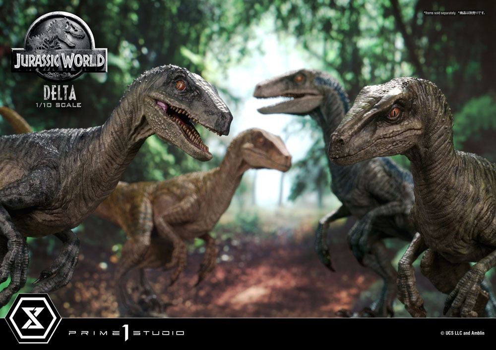 Jurassic World: Fallen Kingdom statuette Prime Collectibles 1/10 Delta 17 cm