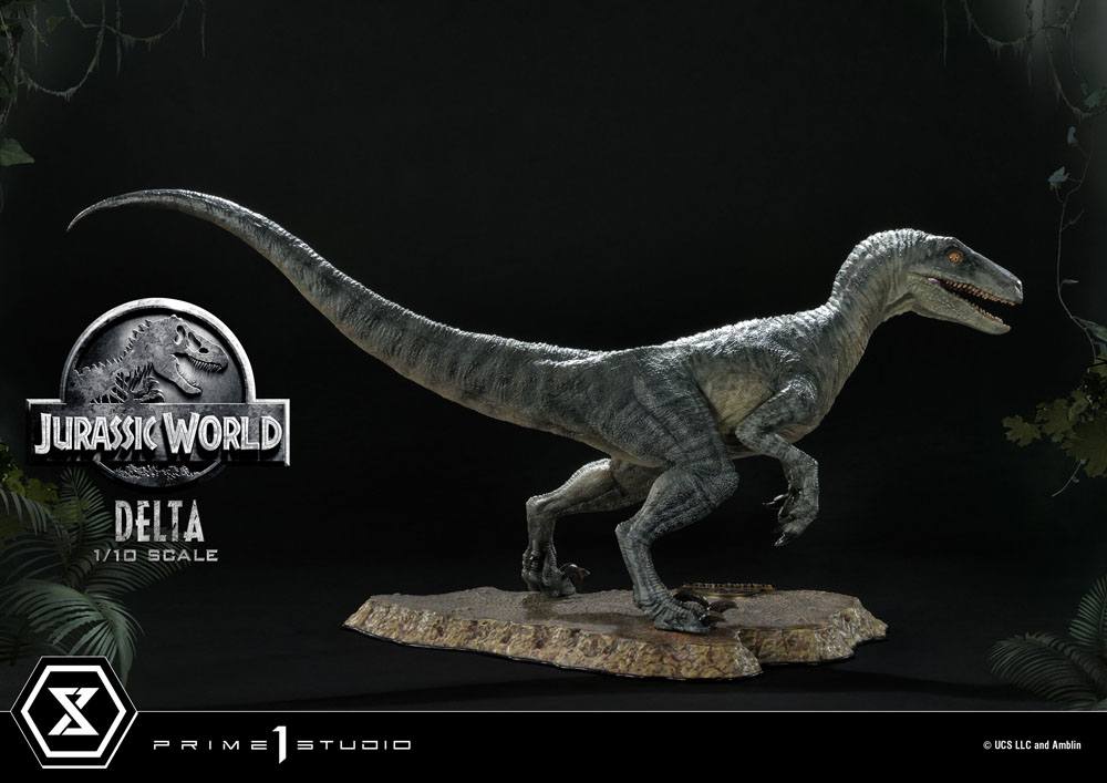 Jurassic World: Fallen Kingdom statuette Prime Collectibles 1/10 Delta 17 cm