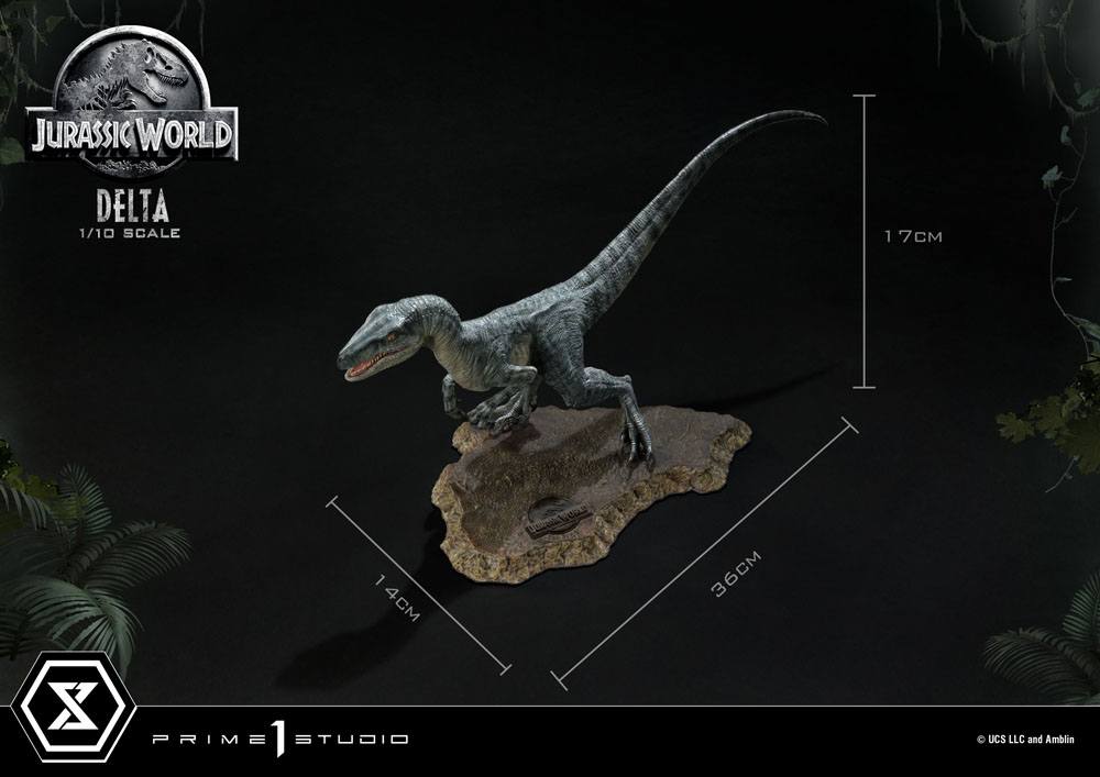 Jurassic World: Fallen Kingdom statuette Prime Collectibles 1/10 Delta 17 cm