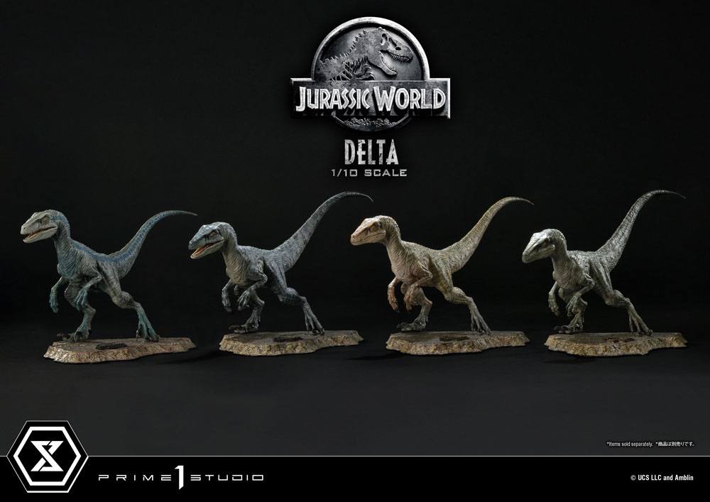 Jurassic World: Fallen Kingdom statuette Prime Collectibles 1/10 Delta 17 cm