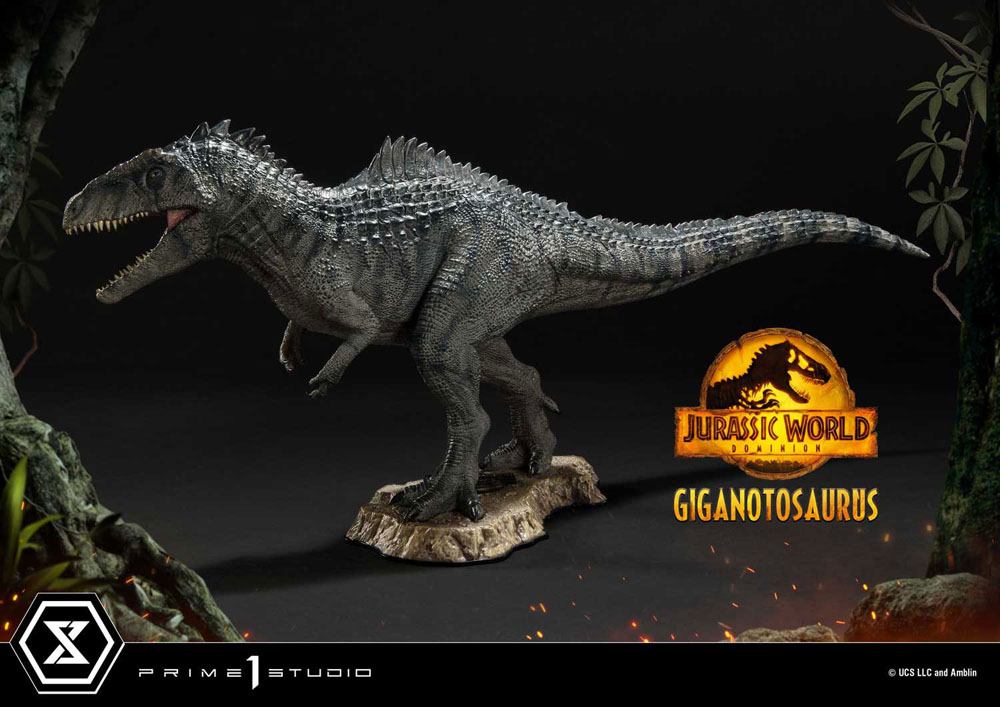 Jurassic World : Le Monde d'après statuette Prime Collectibles 1/38 Giganotosaurus Toy Version 22 cm