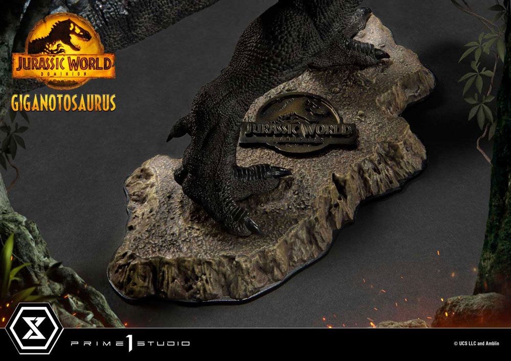 Jurassic World : Le Monde d'après statuette Prime Collectibles 1/38 Giganotosaurus Toy Version 22 cm