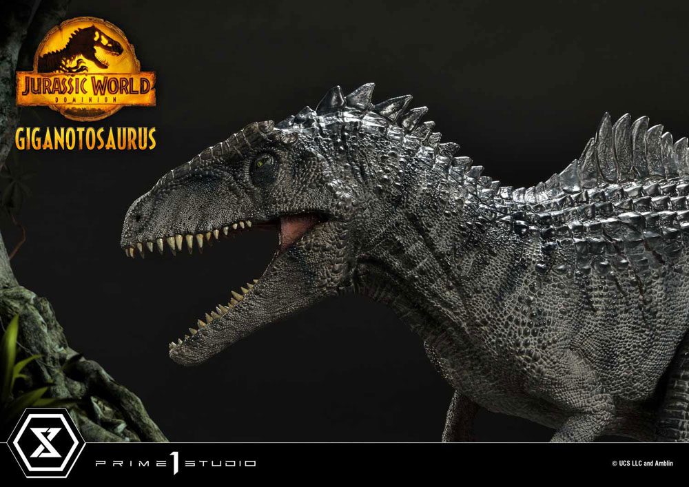 Jurassic World : Le Monde d'après statuette Prime Collectibles 1/38 Giganotosaurus Toy Version 22 cm