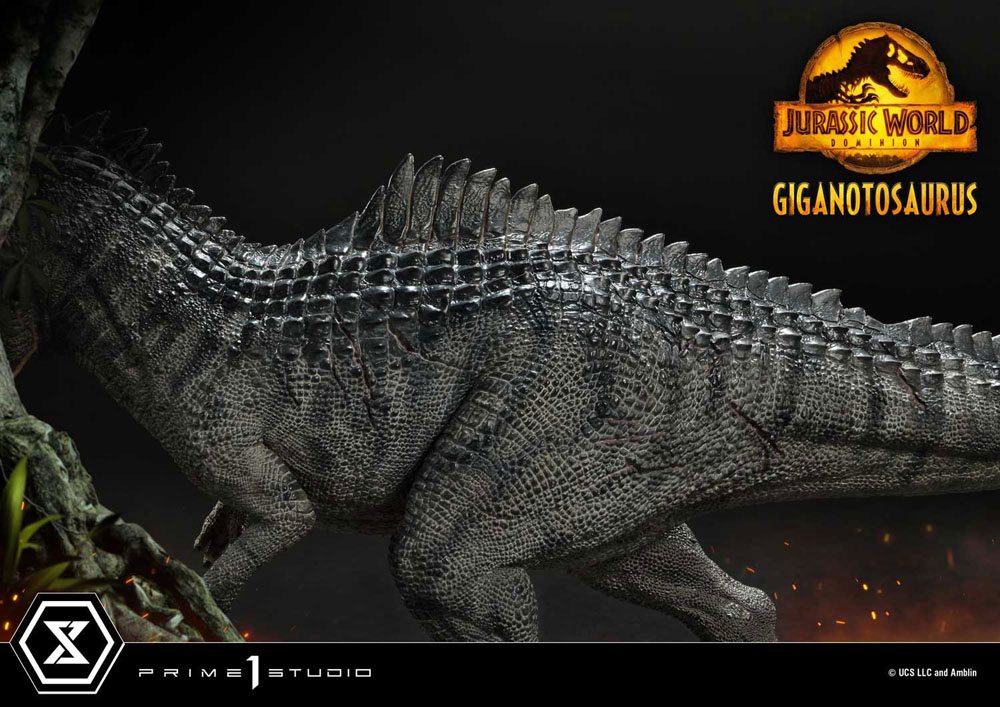 Jurassic World : Le Monde d'après statuette Prime Collectibles 1/38 Giganotosaurus Toy Version 22 cm