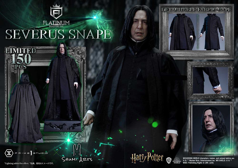 Harry Potter statuette Platinum Masterline Series 1/4 Severus Snape 55 cm