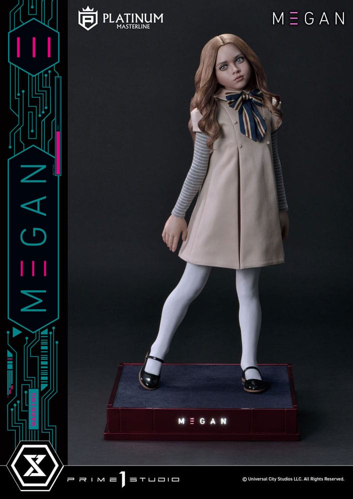M3gan statuette Platimum Masterline Series 1/3 M3Gan 50 cm