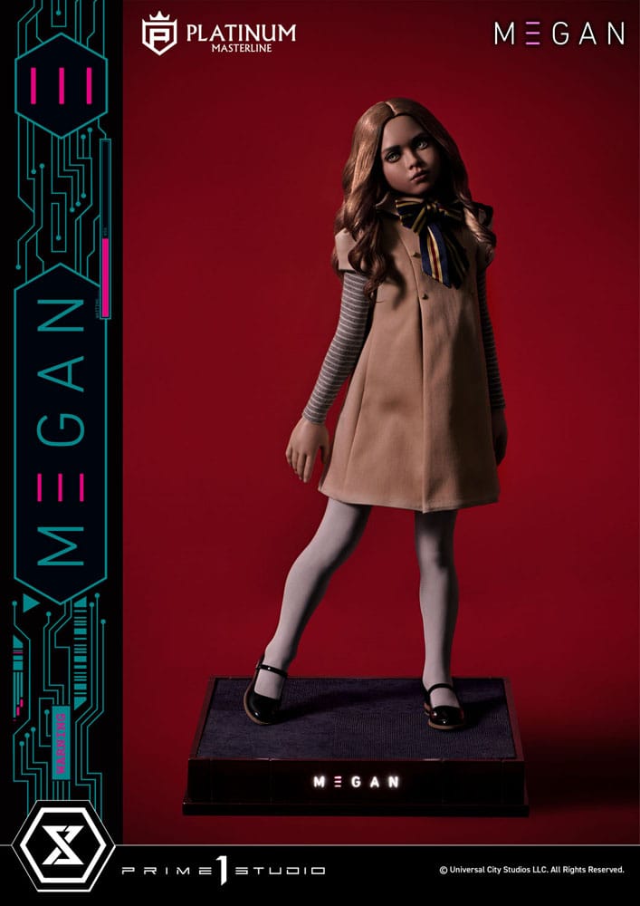 M3gan statuette Platimum Masterline Series 1/3 M3Gan 50 cm