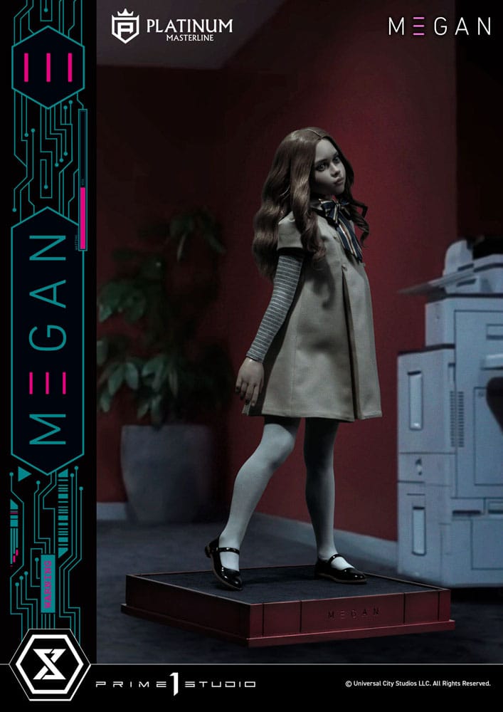 M3gan statuette Platimum Masterline Series 1/3 M3Gan 50 cm