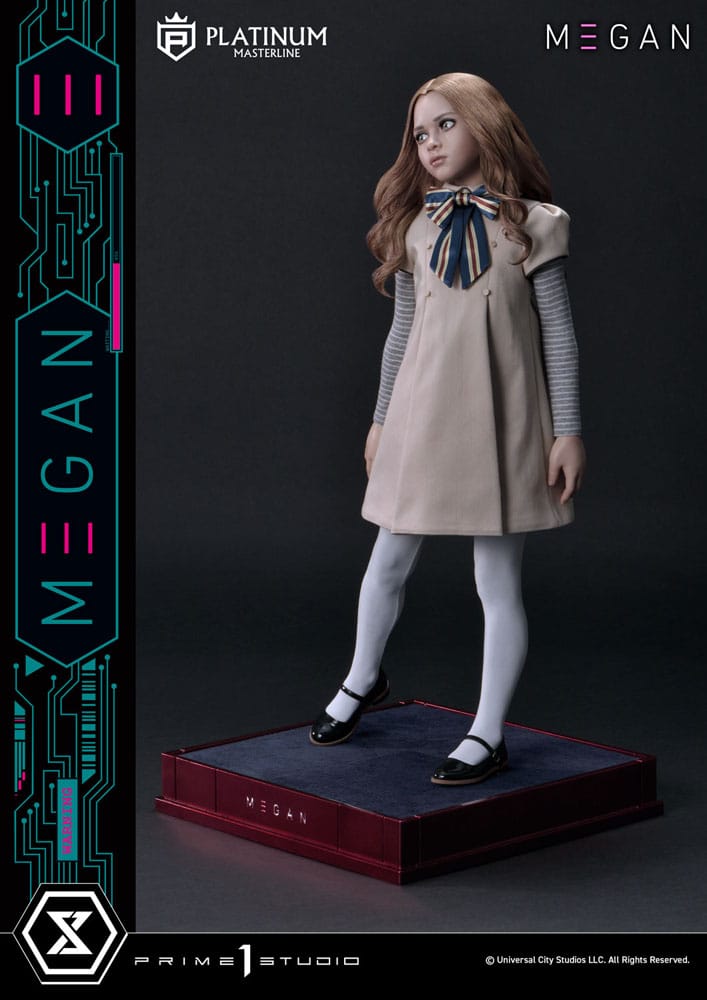 M3gan statuette Platimum Masterline Series 1/3 M3Gan 50 cm