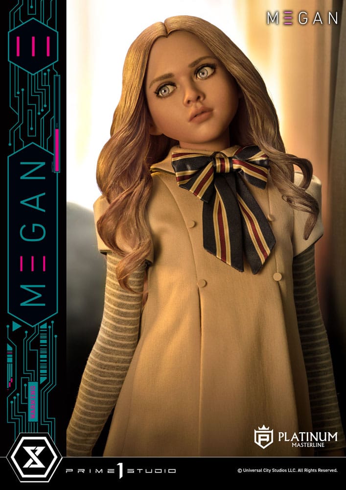 M3gan statuette Platimum Masterline Series 1/3 M3Gan 50 cm