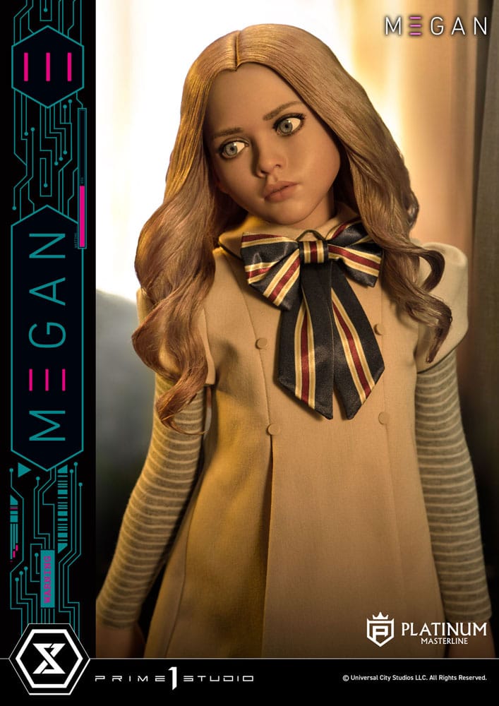 M3gan statuette Platimum Masterline Series 1/3 M3Gan 50 cm