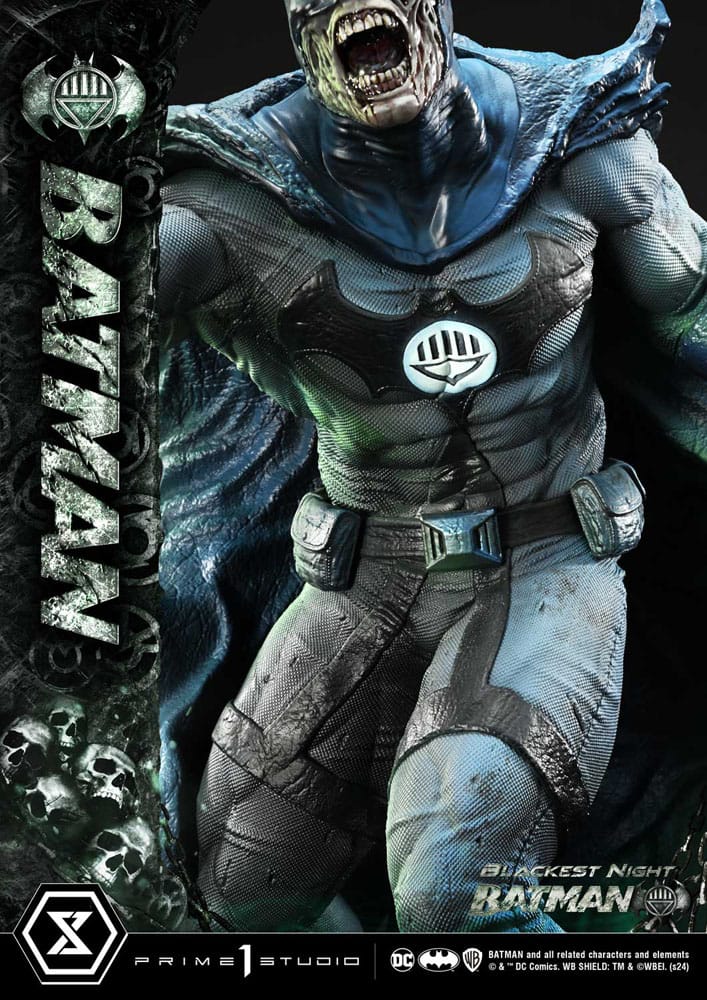 Batman statuette Premium Masterline Series Batman Blackest Night Version 45 cm