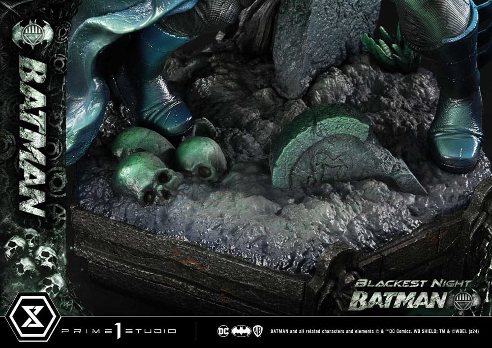 Batman statuette Premium Masterline Series Batman Blackest Night Version 45 cm