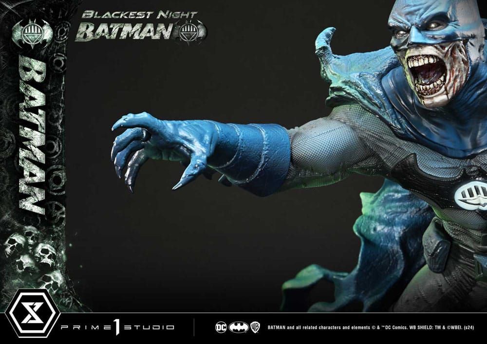Batman statuette Premium Masterline Series Batman Blackest Night Version 45 cm