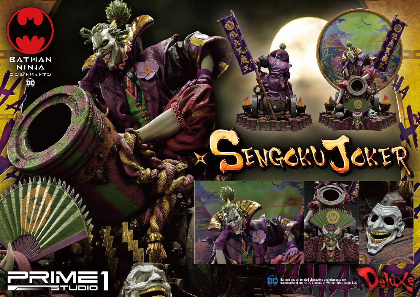 Batman Ninja statuette Sengoku Joker Deluxe Version 71 cm
