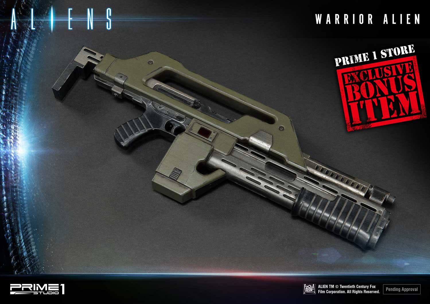 Aliens Premium Masterline Series statuette Warrior Alien Deluxe Bonus Version 67 cm